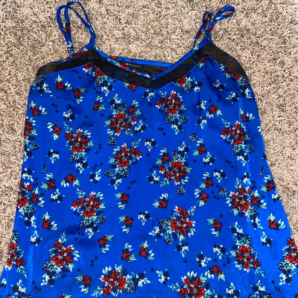 Floral tank top